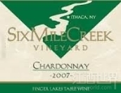 六里溪霞多麗干白葡萄酒(Six Mile Creek Vineyard Chardonnay, Finger Lakes, USA)