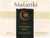 瑪塔里奇長相思干白葡萄酒(Matariki Sauvignon Blanc, Hawke's Bay, New Zealand)