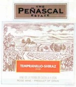 Hijos de Antonio Barcelo 'Bodegas Penascal' Vino de la Tierra Rosado, Castilla y Leon, Spain