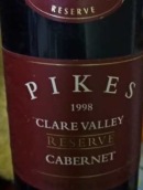 派克酒莊珍藏卡本內(nèi)紅葡萄酒(Pikes Reserve Cabernet, Clare Valley, Australia)