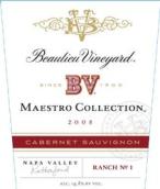 璞立酒莊大師典藏1號(hào)園赤霞珠紅葡萄酒(Beaulieu Vineyard BV Maestro Collection Ranch No. 1 Cabernet Sauvignon, Rutherford, USA)