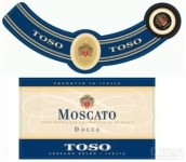 Toso Moscato Spumante Dolce, Piedmont, Italy