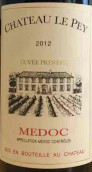 樂(lè)培酒莊至尊干紅葡萄酒(Chateau Le Pey Cuvee Prestige, Medoc, France)