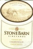 德利卡石頭園霞多麗干白葡萄酒(Delicato Family Vineyards Stone Barn Vineyards Chardonnay, California, USA)