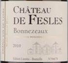 菲乐酒庄邦尼舒小教堂白葡萄酒(Chateau de Fesles Bonnezeaux La Chapelle, Loire, France)