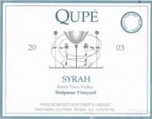 曲佩斯托帕門園西拉干紅葡萄酒(Qupe Stolpman Vineyard Syrah, Santa Ynez Valley, USA)