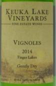 庫克湖維諾干白葡萄酒(Keuka Lake Vineyards Gently Dry Vignoles, Finger Lakes, USA)