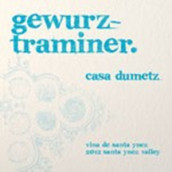 杜美子瓊瑤漿干白葡萄酒(Casa Dumetz Tierra Gewurztraminer, Santa Barbara County, USA)