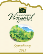 祖父酒莊協奏曲半甜白葡萄酒(Grandfather Vineyard & Winery Symphony, North Carolina, USA)