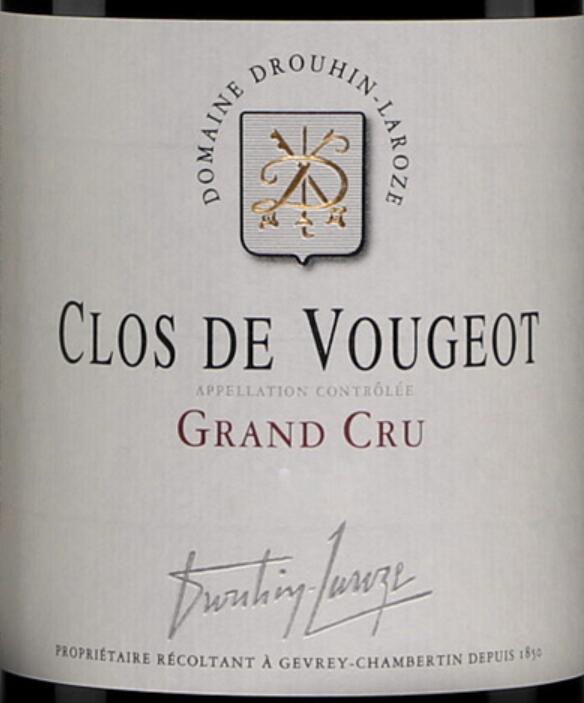 Domaine Drouhin-Laroze, Clos de Vougeot Grand Cru, France-拉厚泽酒