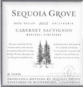 紅杉樹茉莉索利園赤霞珠干紅葡萄酒(Sequoia Grove Morisoli Vineyards Cabernet Sauvignon, Rutherford, USA)