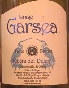 琳達(dá)加西亞酒紅葡萄酒(Linaje Garsea Tino Barria, Ribera del Duero, Spain)