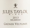 朱爾斯泰勒綠維特利納白葡萄酒(Jules Taylor Gruner Veltliner, Marlborough, New Zealand)