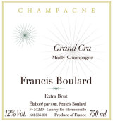 布拉爾馬伊特級(jí)園特極干型香檳(Francis Boulard Mailly-Champagne Grand Cru Extra Brut, Champagne, France)