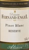 費爾南德恩格爾莊園珍藏白皮諾干白葡萄酒(Domaine Fernand Engel Reserve Pinot Blanc, Alsace, France)