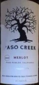 Paso Creek Merlot, Paso Robles, USA