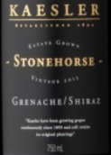 凱斯勒石馬系列歌海娜西拉混釀干紅葡萄酒(Kaesler Stonehorse Grenache Shiraz, Barossa Valley, Australia)