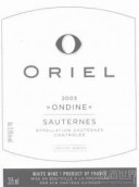 Oriel Ondine, Sauternes, France