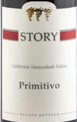 斯托里故事酒莊普里米蒂沃紅葡萄酒(Story Winery Primitivo, Shenandoah Valley, USA)