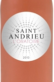 圣安德魯奧拉托利桃紅葡萄酒(Domaine Saint Andrieu L'Oratoire Rose, Provence, France)