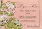 Domaine Peyre Rose Coteaux du Languedoc Clos Syrah Leone, Languedoc-Roussillon, France