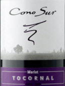 柯諾蘇酒莊托科納爾梅洛干紅葡萄酒(Cono Sur Tocornal Merlot, Central Valley, Chile)