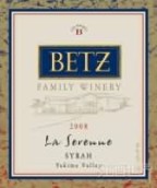 貝茨家族賽琳西拉干紅葡萄酒(Betz Family Winery La Serenne Syrah, Yakima Valley, USA)