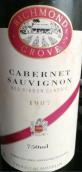 里奇蒙·格魯經(jīng)典紅絲帶赤霞珠紅葡萄酒(Richmond Grove Red Ribbon ClassicCabernet Sauvignon, Padthaway, Australia)