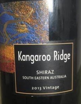 kangaroo ridge shiraz, south eastern australia, australia