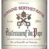 博泰特雷恩酒莊教皇新堡紅葡萄酒(Domaine Berthet-Rayne, Chateauneuf-du-Pape, France)