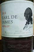 詹姆士伯爵梅洛紅葡萄酒(Earl de James Merlot, Pays D'oc, France)