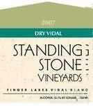 Standing Stone Vineyards Dry Vidal, Seneca Lake, USA