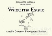 溫特娜艾米莉亞卡本內(nèi)梅洛干紅葡萄酒(Wantirna Estate Amelia Cabernet Merlot, Yarra Valley, Australia)