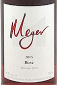 梅爾酒莊桃紅葡萄酒(Meyer Family Vineyards Rose, Okanagan Valley, Canada)