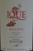 福斯特酒莊神游馬爾貝克紅葡萄酒(Bodega Enrique Foster Ique Malbec, Mendoza, Argentina)