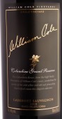 威廉姆·柯洛科倫芭茵頂級珍藏赤霞珠干紅葡萄酒(William Cole Columbine Grand Reserve Cabernet Sauvignon, Maipo Valley, Chile)