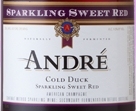 安德烈甜紅起泡酒(Andre Sweet Red Sparkling, California, USA)