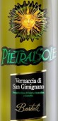 巴塔里太陽(yáng)神維奈西卡干白葡萄酒(Vinicola Bartali Pietralsole Vernaccia di San Gimignano DOCG, Tuscany, Italy)