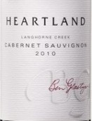 哈特蘭酒莊赤霞珠紅葡萄酒(Heartland Cabernet Sauvignon, Langhorne Creek, Australia)