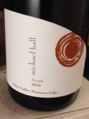 麥克霍爾西拉干紅葡萄酒(Michael Hall Syrah, Eden Valley, Australia)