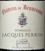 博卡斯特尔酒庄致敬雅克佩兰教皇新堡红葡萄酒(Chateau de Beaucastel Hommage a Jacques Perrin, Chateauneuf-du-Pape, France)