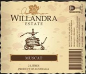 威蘭德拉莊園麝香加強酒(Willandra Estate Muscat, Riverina, Australia)