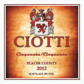 喬迪辛昆塔混釀干紅葡萄酒(Ciotti Cellars Cinquanta, Sierra Foothills, USA)