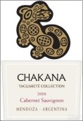 喬卡納雅佳雷特精選赤霞珠干紅葡萄酒(Chakana Yaguarete Collection Cabernet Sauvignon, Mendoza, Argentina)