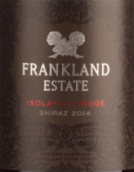 法蘭克蘭酒莊孤嶺西拉紅葡萄酒(Frankland Estate Isolation Ridge Syrah, Frankland River, Australia)