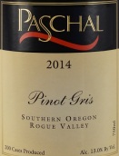 帕斯卡爾灰皮諾干白葡萄酒(Paschal Winery Pinot Gris, Rogue Valley, USA)