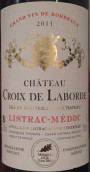 拉博德十字紅葡萄酒(Chateau Croix de Laborde, Listrac-Medoc, France)