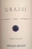 格拉西半半干红葡萄酒(Grassi Mezzo Mezzo, Napa Valley, USA)