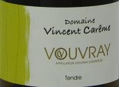 文森特卡雷姆酒莊半干白葡萄酒(Domaine Vincent Careme Tendre, Vouvray, France)