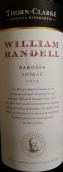 頌恩克拉克威廉蘭戴爾西拉干紅葡萄酒(Thorn Clarke William Randell Shiraz, Barossa Valley, Australia)